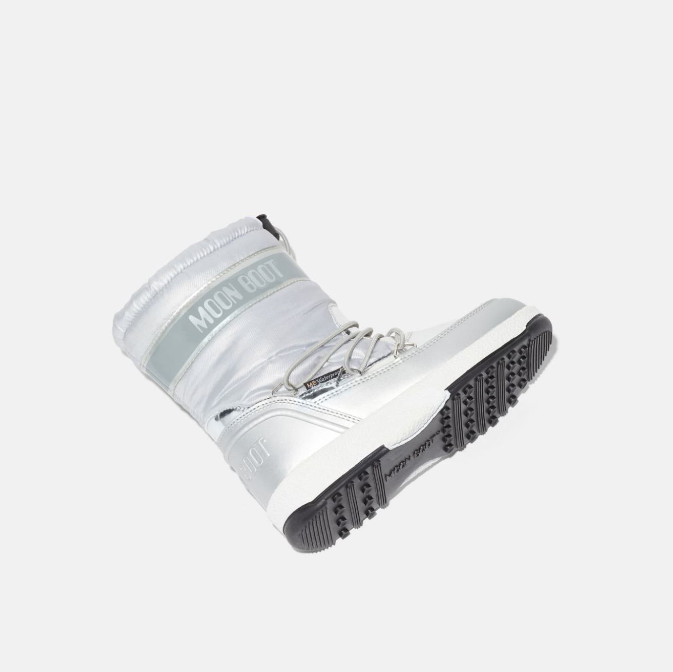 Moon Boot® Protecht Junior Vinterstøvler Barn Sølv NO-823450